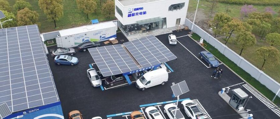 一图带你快速相识什么是光储一体充电站！